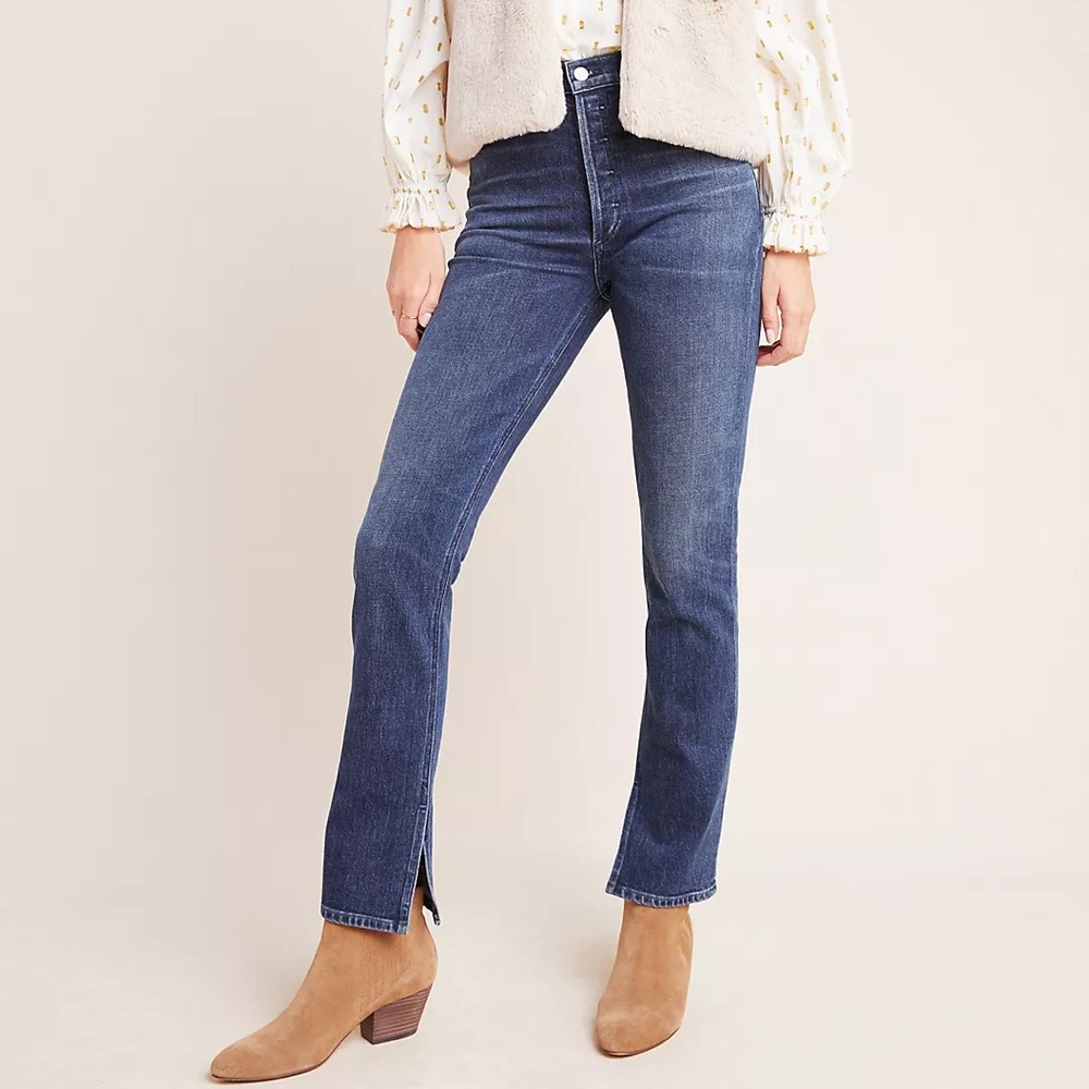 NWT Citizens of Humanity Olivia Ultra High-Rise Slim Ankle Jeans SZ 28 Z16